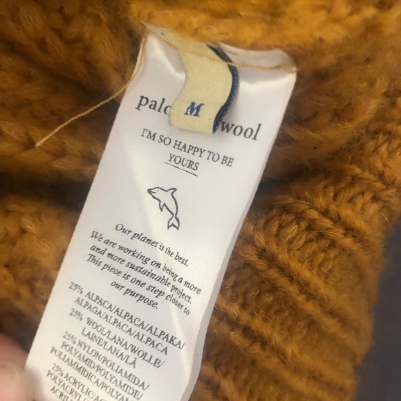 Paloma Wool, cozy colorblock sweater! Size medium - only worn 2x! - Picture 5 of 6